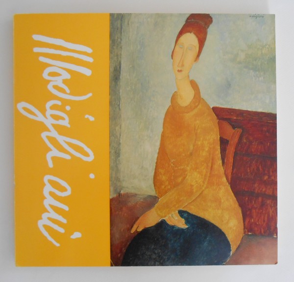 図録の表紙・黄色いセーターを着たジャンヌ・エビュテルヌ