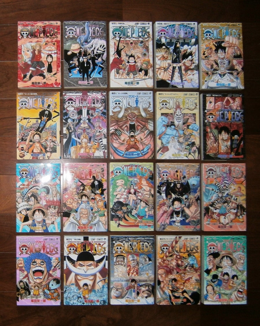 整頓中 One Piece ワンピース 1 79 既刊本の途中まで ナカオ書店 ブログ 屋号を中尾書店からナカオ書店に改めました